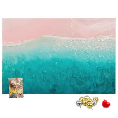 Tablica korkowa Plaża morze piasek