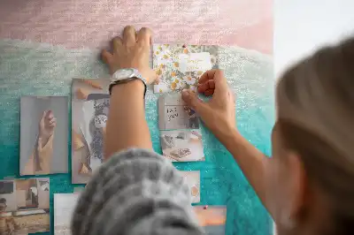 Tablica korkowa Plaża morze piasek