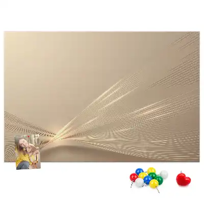 Tablica korkowa Abstrakcyjne światło
