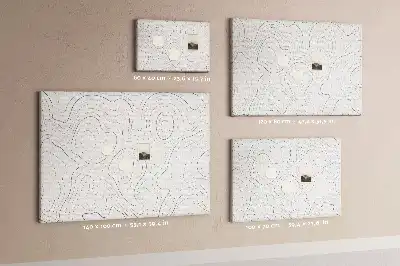 Korkowa tablica Plamy abstrakcja