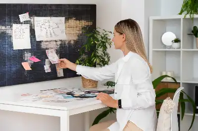 Tablica korkowa ozdobna Abstrakcja mapa świata