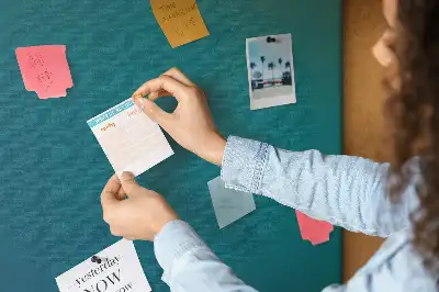 Tablica korkowa dla dzieci Morska abstrakcja