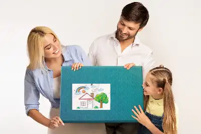 Tablica korkowa dla dzieci Morska abstrakcja