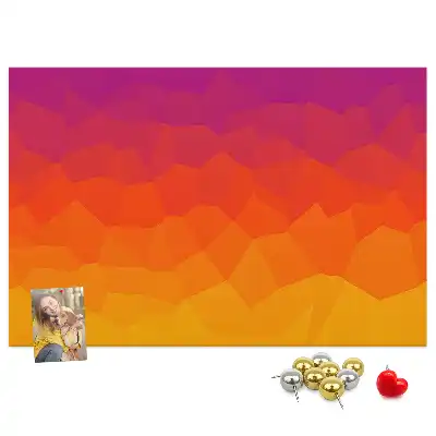 Tablica korkowa Wschód słońca