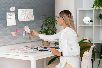 Tablica korkowa ozdobna Anstrakcja fali