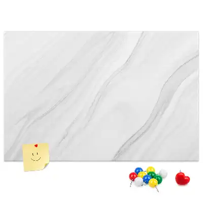 Tablica korkowa dla dzieci z marmurowym wzorem