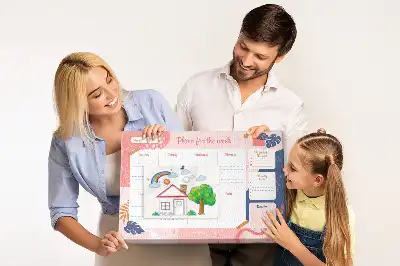 Korkowa tablica Planer Tygodnia