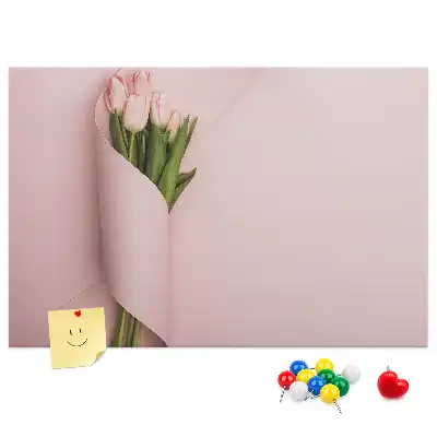 Korkowa tablica Bukiet kwiatów