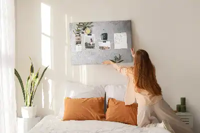 Tablica korkowa dla dzieci Minimalistyczne oliwki