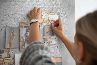 Tablica korkowa dla dzieci Minimalistyczne oliwki