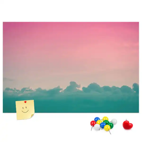 Tablica korkowa Gradient niebo