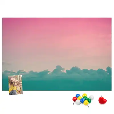 Tablica korkowa Gradient niebo