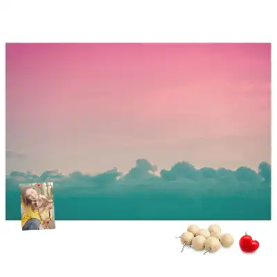 Tablica korkowa Gradient niebo