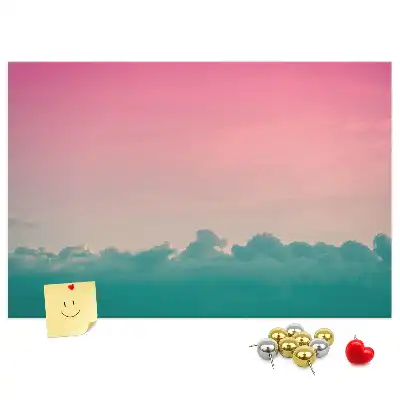 Tablica korkowa Gradient niebo
