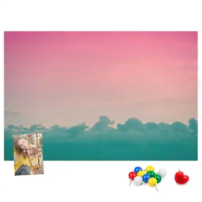 Tablica korkowa Gradient niebo