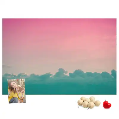 Tablica korkowa Gradient niebo