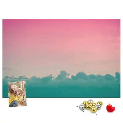 Tablica korkowa Gradient niebo