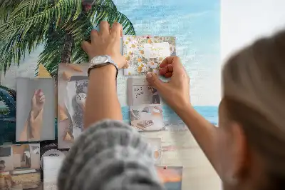 Korkowa tablica Wakacyjna plaża