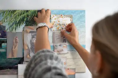 Korkowa tablica Wakacyjna plaża