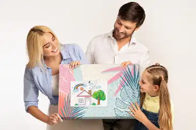Tablica korkowa Pastelowe liście