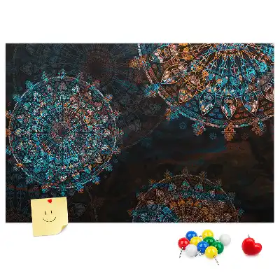 Korkowa tablica Wzór mandala