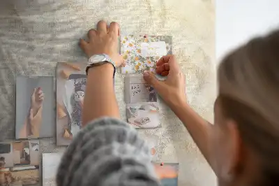 Tablica korkowa dla dzieci Cień palmy piasek