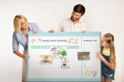 Korkowa tablica planera posiłków