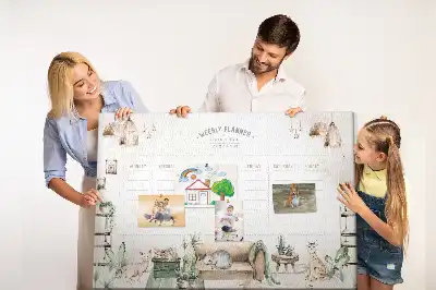 Korkowa tablica Planer przytulny dom