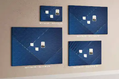 Tablica korkowa dla dzieci Ozdobna abstrakcja