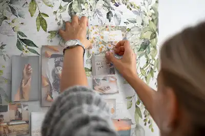 Ozdobna tablica korkowa Kwitnąca natura