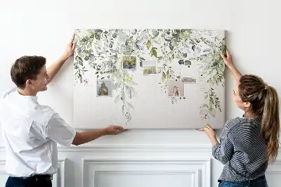 Ozdobna tablica korkowa Kwitnąca natura