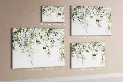 Ozdobna tablica korkowa Kwitnąca natura