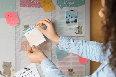 Korkowa tablica Lista życzeń