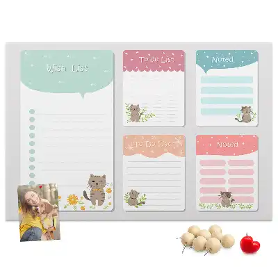 Korkowa tablica Lista życzeń