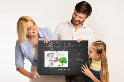Tablica korkowa Mapa świata kraje