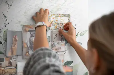 Tablica korkowa dla dzieci Rośliny liście
