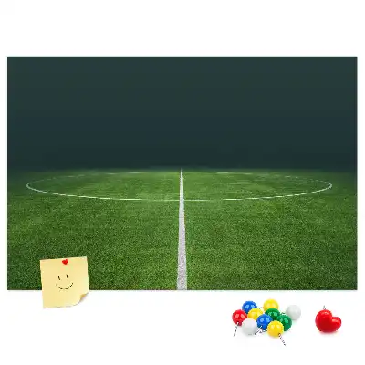 Tablica korkowa dla dzieci Boisko piłkarskie