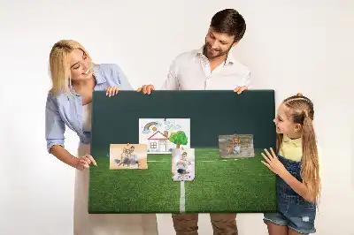 Tablica korkowa dla dzieci Boisko piłkarskie
