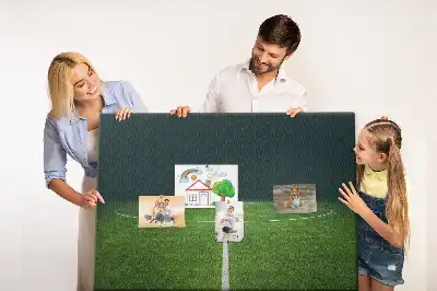 Tablica korkowa dla dzieci Boisko piłkarskie