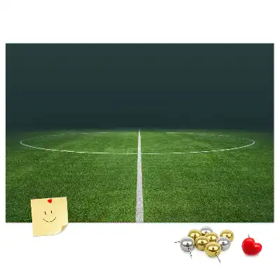 Tablica korkowa dla dzieci Boisko piłkarskie