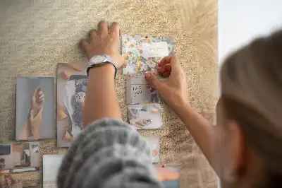 Ozdobna tablica korkowa Liście palmowe