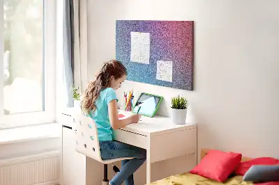 Tablica korkowa dla dzieci Wzór gradient