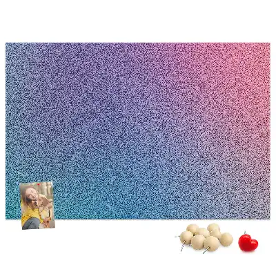 Tablica korkowa dla dzieci Wzór gradient