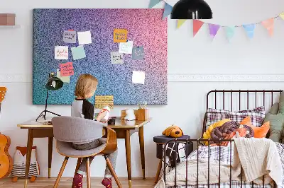 Tablica korkowa dla dzieci Wzór gradient
