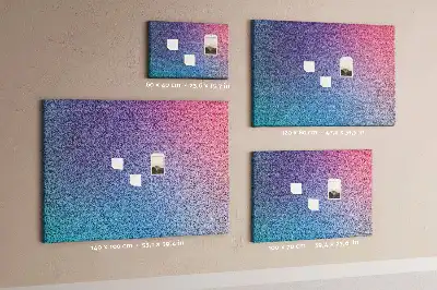 Tablica korkowa dla dzieci Wzór gradient
