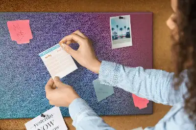 Tablica korkowa dla dzieci Wzór gradient