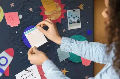 Tablica korkowa Dziecięcy kosmos