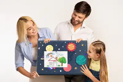 Tablica korkowa Dziecięcy kosmos