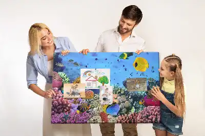 Ozdobna tablica korkowa Podwodne życie
