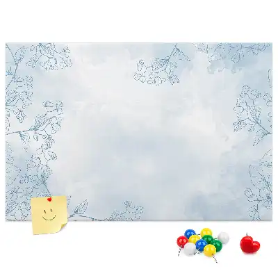 Korkowa tablica Szkic roślin